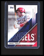 2017 Mike Trout Topps - Silver Slugger Award #SS-11 Los Angeles Angels 