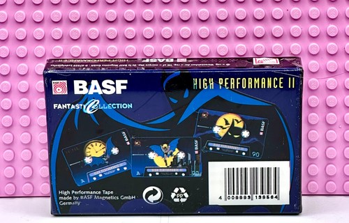 BASF "BATMAN" 1995 90 TYPE II BLANK CASSETTE TAPE (1) (SEALED) - Picture 2 of 3