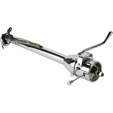 Universal GM 33" Tilt Steering Column with Shifter: 5-Position, Chrome