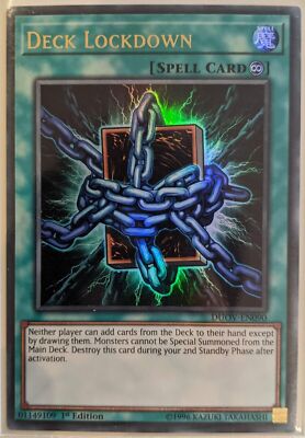 yugioh best lockdown deck Amazon.com: Yu-Gi-Oh! - Deck Lockdown (LODT-EN060) - Light of Destruction -  Unlimited Edition