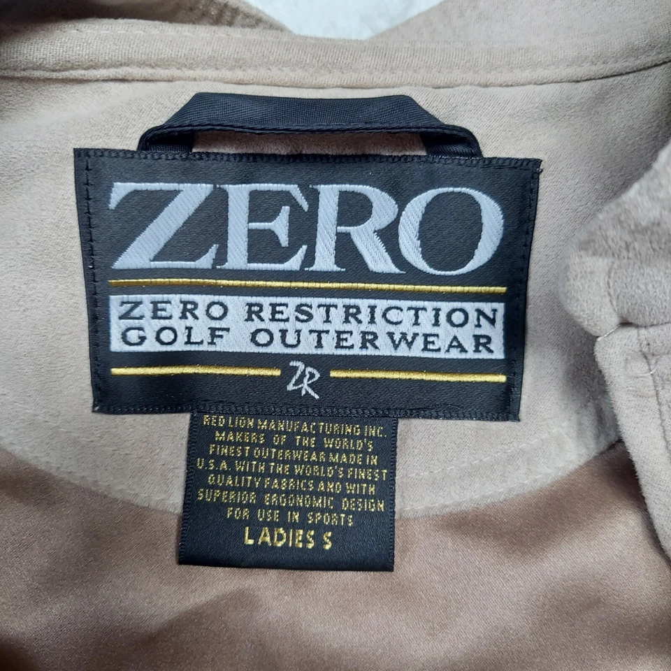 Prendas exteriores de golf Zero Restriction para mujer 1/4 cremallera pequeña suéter tostado Pasadera Foto 3 de 4