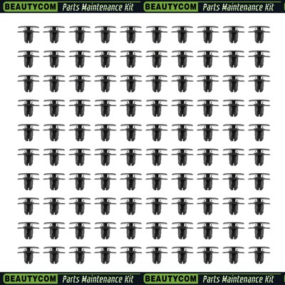 100x Clips For Honda Civic, Crosstour, CR-V, HR-V, Accord, Fit, Insight, Clarity