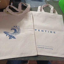 2 Pack 16.5" X 15" Canvas Bag "Pentire"