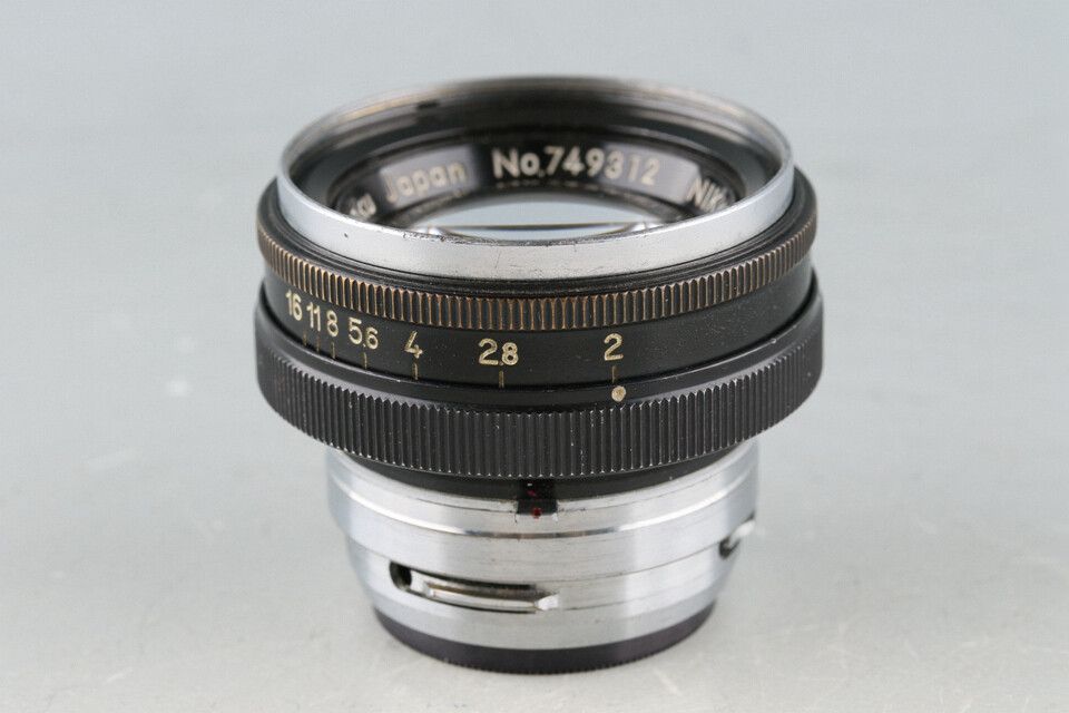 Nikon Sマウント Nikkor-H 50mm f/2 Nikon Nikkor-H 50mm F/2 Lens for Nikon S #51058 A4 | eBay