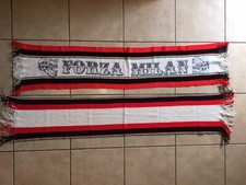 BUFANDA SCIARPA MILAN VINTAGE 2 SCIARPE VECCHIE STADIO