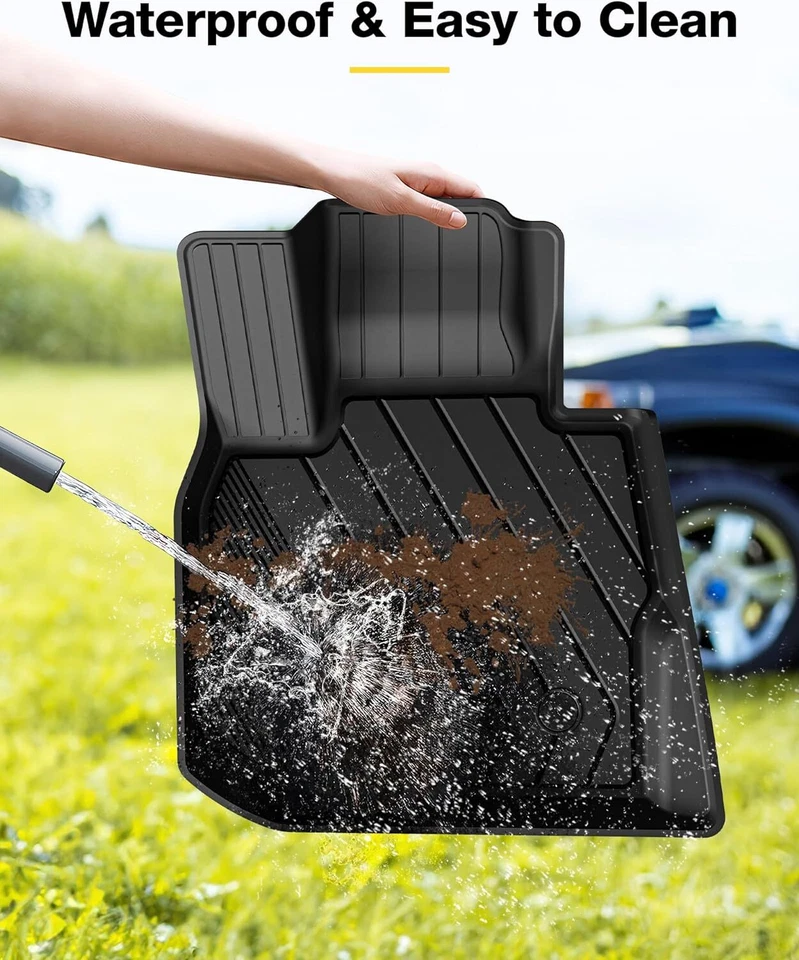 3W Floor Mats & Carpet For 2018-2024 BMW X3 & 2019-2024 BMW X4 All Weather Liner — 第 2/4 张图片