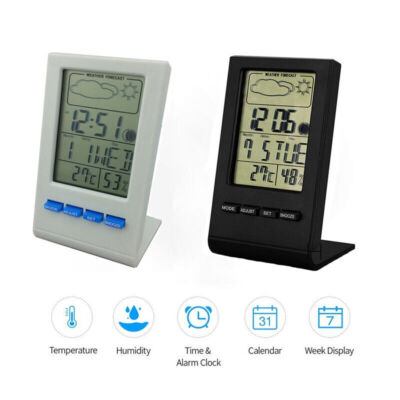1 Stück Digital Temp Humidity Thermometer Hygrometer Luftfeuchtigkeitsmesser