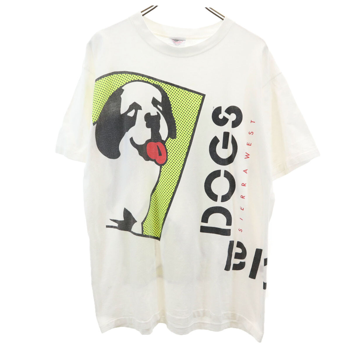 90s vintage USA製 アニマル 犬 Dog Tシャツ オニータ ONEITA 90s Old USA made BIG DOGS dog Short sleeve Single