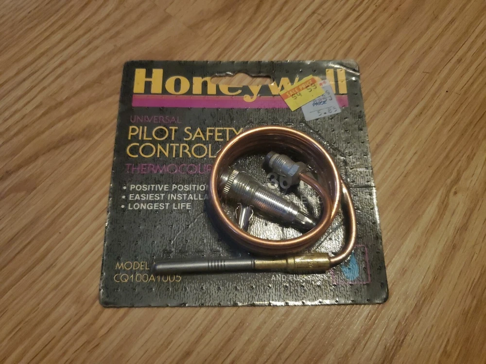 Honeywell CQ100A1005 Thermocouple 36 Inch Replacement For Boilers