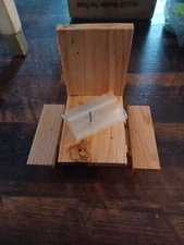 Squirrel Picnic Table- Picnic Table Feeder for Squirrels with Corn Holder
