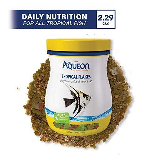 Comida para peces Aqueon Tropical Flakes 2,29 onzas Foto 2 de 4