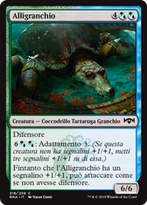 MTG 4x SCUTTLEGATOR EXC - ALLIGRANCHIO - RNA - MAGIC