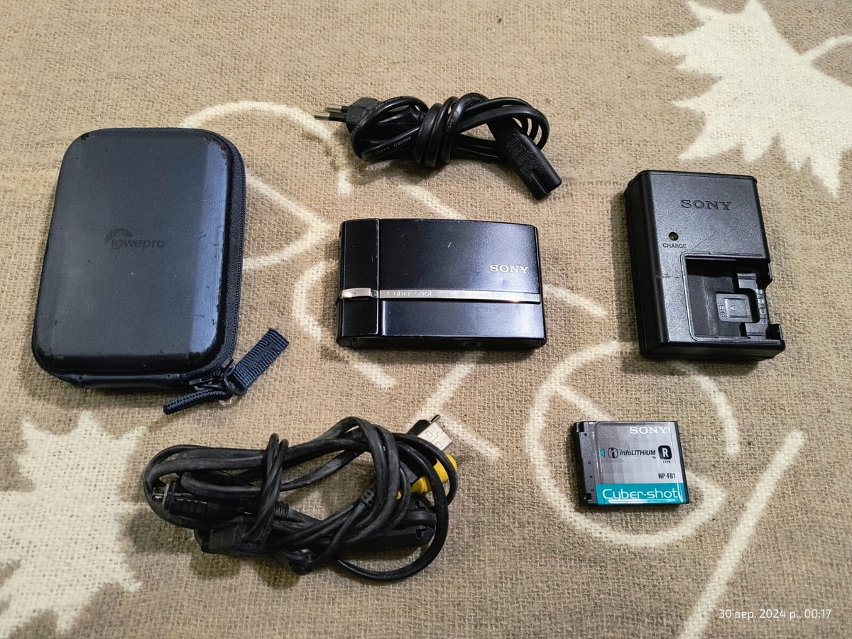 Sony Cyber-shot DSC-T50 7.2MP Digital Camera - Black for Sony Cyber-shot DSC-T50 7.2MP Digital Camera - Black for