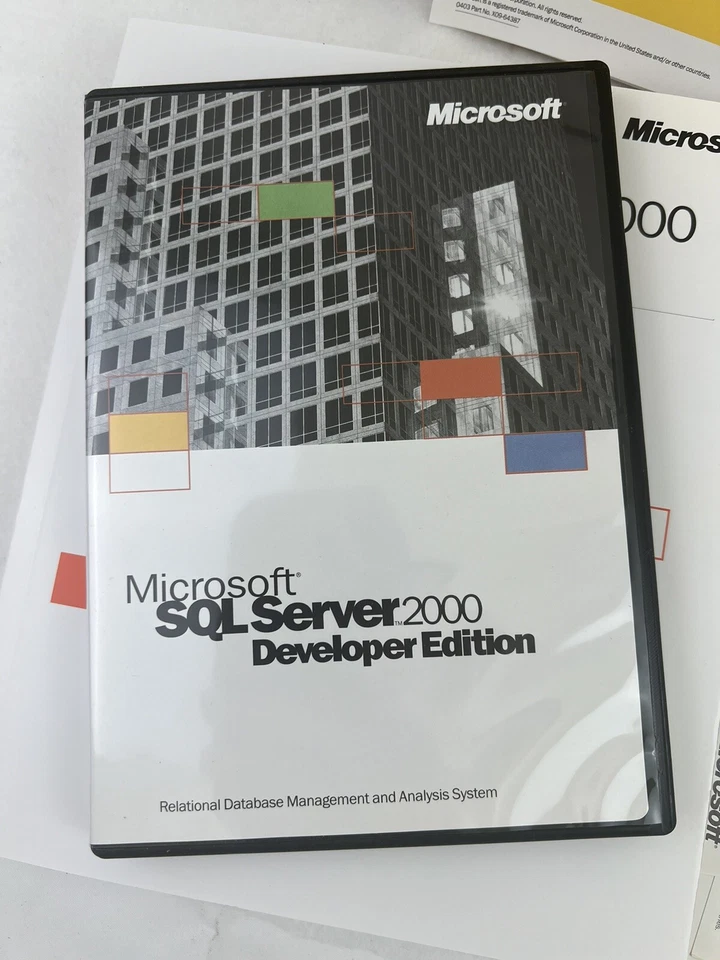 Microsoft SQL Server 2000 Developer Edition Package Retail with Key - Image 2 of 4