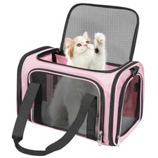 Cat Carriers Dog Carrier Pet for Small Medium Cats Dogs Puppies up to 15 Lbs