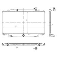 KüHler WasserküHler MotorküHler Aluminium FüR Mazda 3 BM BN