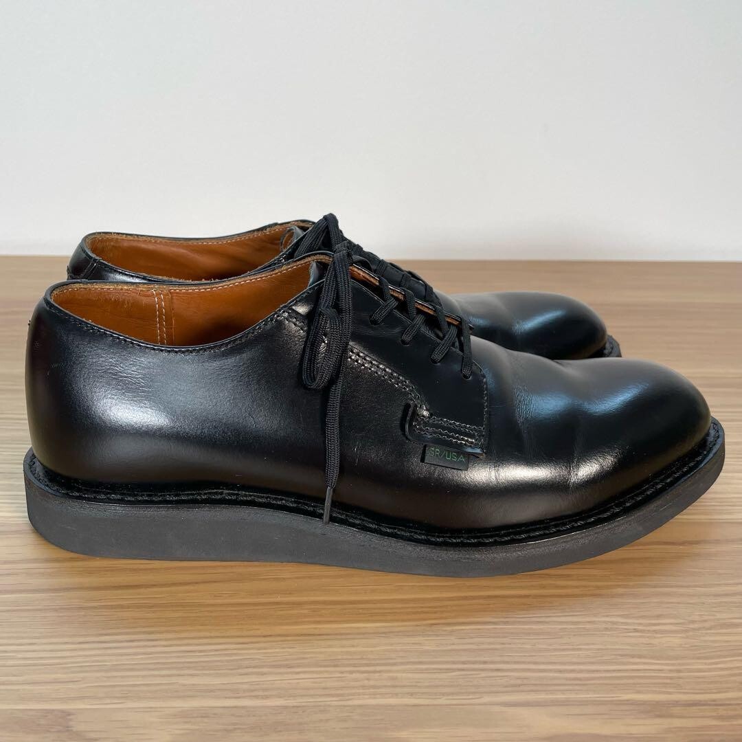新品未使用 RED WING 101 POSTMAN OXFORD US9.5D Red Wing Postman 101 Brown Leather Oxford Lace Up Working