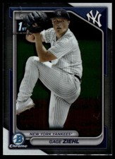 2024 Bowman Draft #BDC-10 Gage Ziehl Chrome