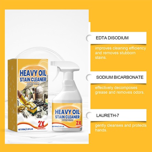 Liapu Kitchen Heavy Oil Cleaner,2025 New All Purpose Kitchen Heavy Oil Cleaning - Picture 4 of 15