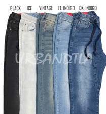 Men's Slim Fit Denim Jogger Pants S-5XL JG803 FREE SHIP