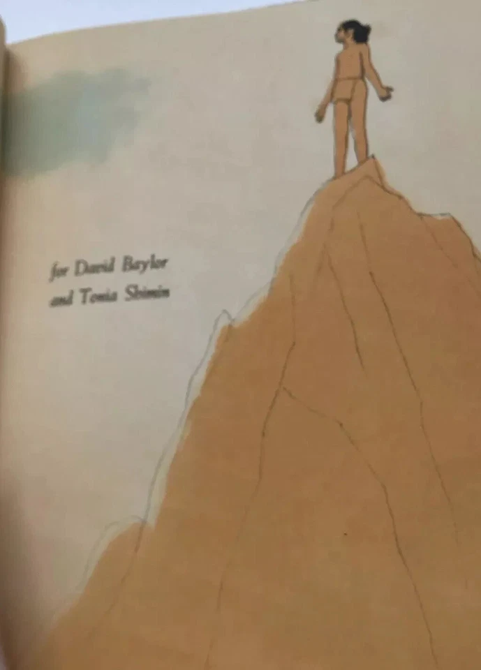 One Small Blue Bead by Byrd Baylor 1965 First Edition Symeon Shimin Illustrated Foto 3 de 4