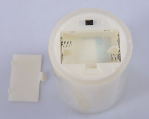 6er Set LED Flammenlose Kerzen Echtwachs Φ8cmxH10,2cm Timer flackernde Flammen - Bild 6 von 6