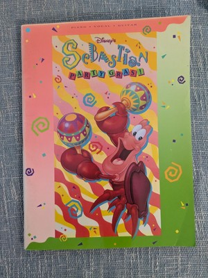 Sebastian Party Gras  Disney Songbook New-Old Stock