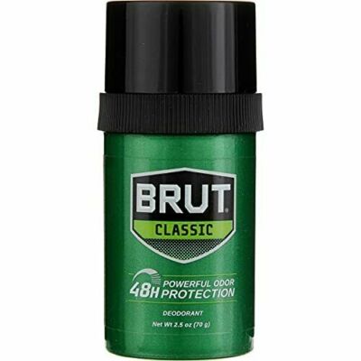 2 Pack Brut for Men of Character Classic Scent Deodorant Round Stick, 2.7 Oz.