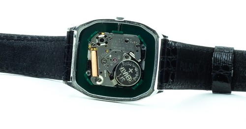 RARE VINTAGE PULSAR Quartz Dress WATCH Y100-5229 PNM071JS Japan - Brand New NOS - Picture 5 of 8