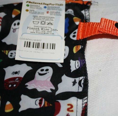 NWT Planet Wise Medium Lite Wet Bag "Spooky Treats" - Picture 4 of 5