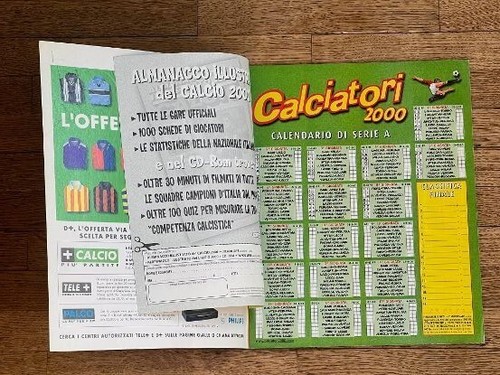 Album figurine Panini CALCIATORI 2000 VUOTO EMPTY 1999 sticker football calcio - Foto 3 di 24