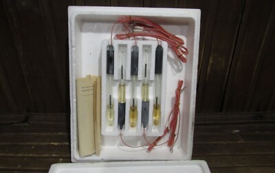 Original Electrodes 5 pcs. glass industrial ESP-01-14 USSR  in a box #3