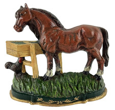 Horse Cast Iron Door Stop