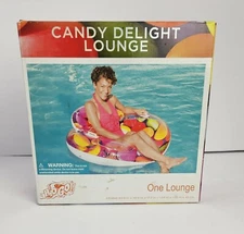 H20 Go! Candy Delight Lounge Bestway Pool Float New!