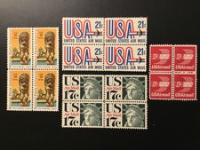 ICOLLECTZONE US C79-81, 84 blocks VF NH
