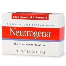   Neutrogena Acne Prone Skin Formula Transparent Facial Bar Soap 3.5oz