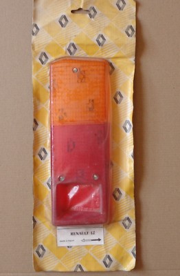 Renault 12 Rear Tail Light Plastic Lens Cover NOS Genuine  