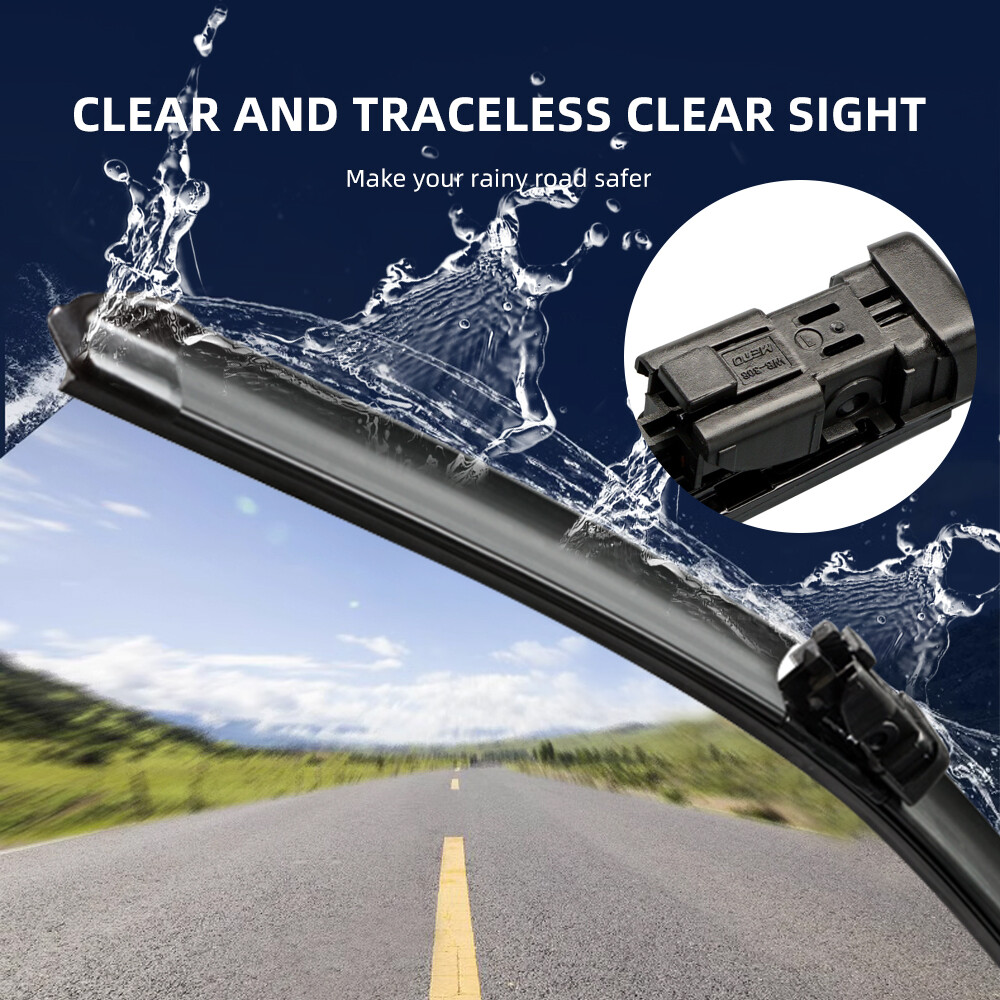 All Season Front Windshield Wiper Blades 22"+22"For Chevy Silverado