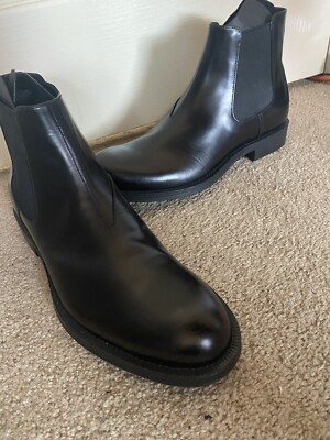 Easy Slip-On Style: Men's Prada Slip On Chelsea Boots
