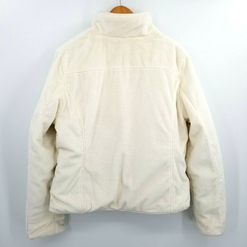 Weatherproof Garment Co Damen XL Wendejacke Mantel Steppfleece Creme - Bild 3 von 9