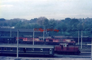 Original Dia slide TCDD incl. (c): DH 6 (= DB V60) Istanbul Haydarpaşa 1976 K151