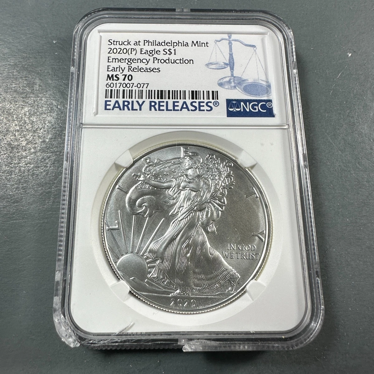 American Eagle MS 70 Graded 2020 Silver Bullion Coins for sale | eBay