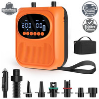 Elektrische SUP Pumpe 20 PSI Kabellos Wiederaufladbar Duale Schnellinflation 12V