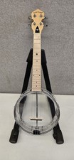 Gold Tone Little Gem See-Thru Banjo Ukulele Diamond Set Up Ready To Play