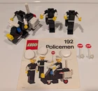 LEGO Vintage Policemen Minifigures – Parts Only – Instructions Included – Used