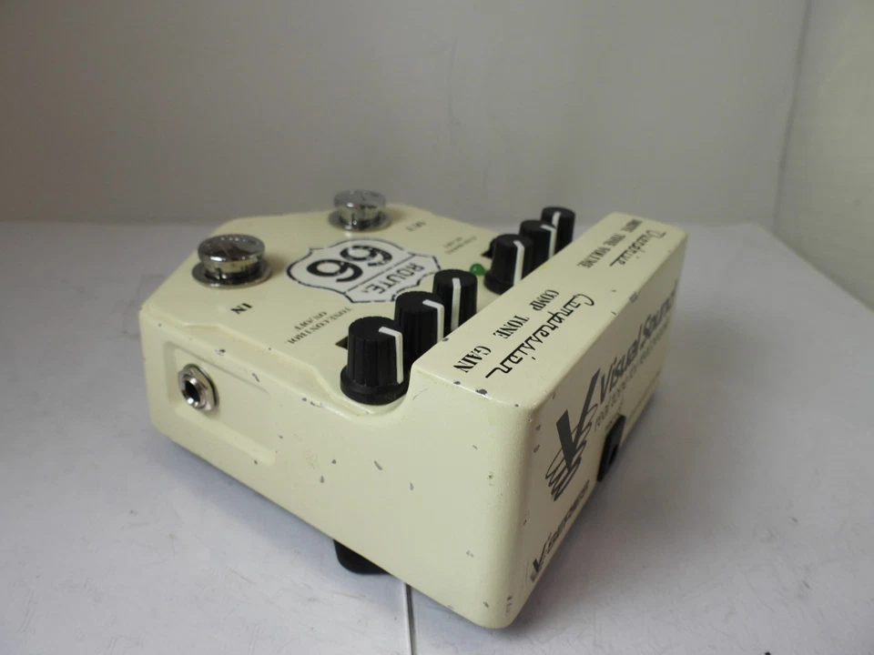 Visual Sound Route 66 American Overdrive Compressor Effects Pedal Version 2 V2 - Image 3 of 4