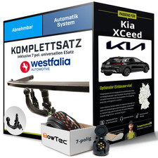 Für KIA XCeed Typ CD Anhängerkupplung abnehmbar +eSatz 7pol uni 09.2019- NEU