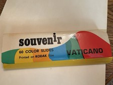Vintage 60 Souvenir Vaticano Color Slides