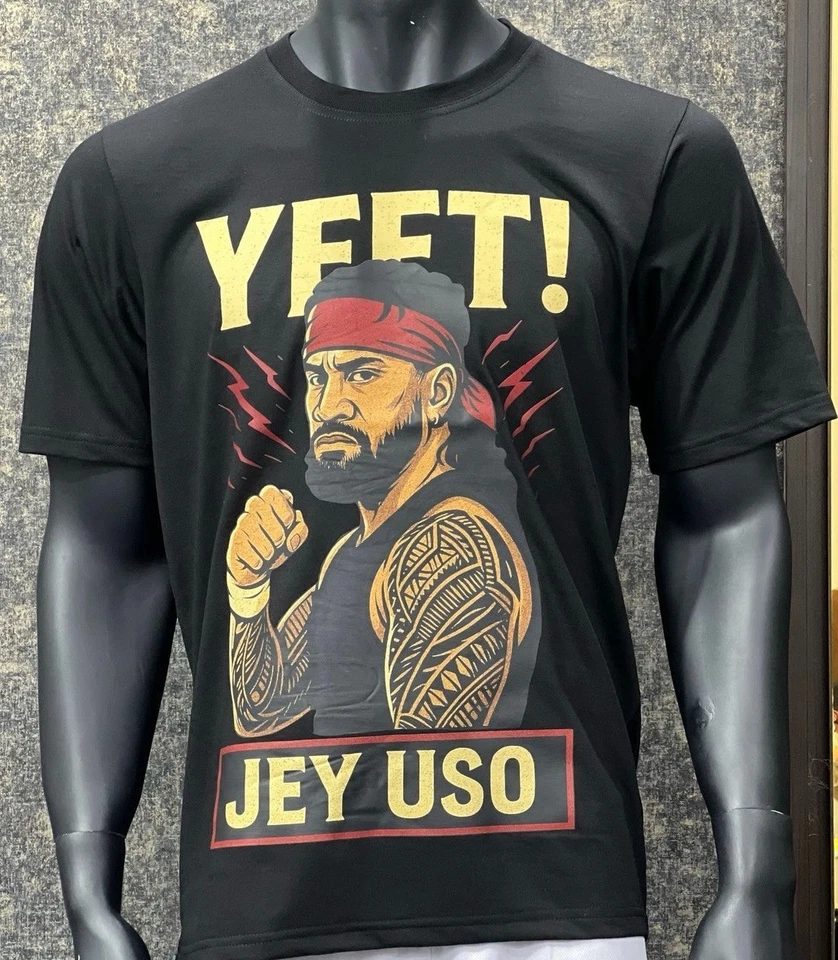 WWE Undertaker Vintage Style Rest In Peace - CM Punk - John Cena Cotton T-Shirt - Image 4 of 4