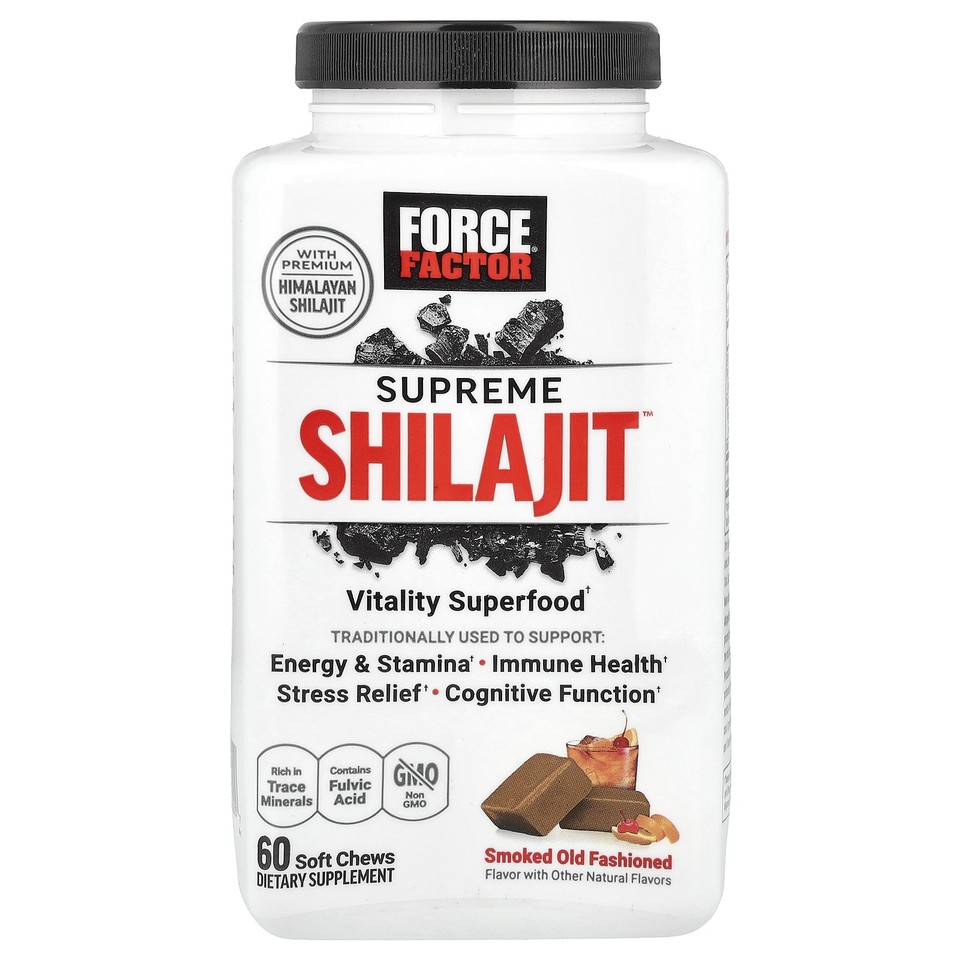 Supreme Shilajit™, Smoked Old Fashioned, 60 Soft Chews